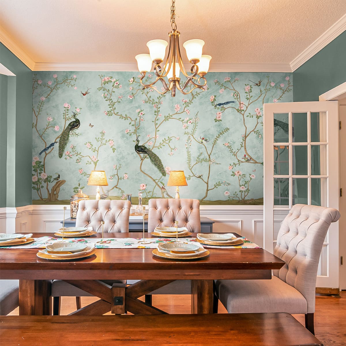 Scenic dining room